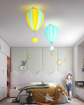 Rainbow Hot Air Balloon Ceiling Lamp