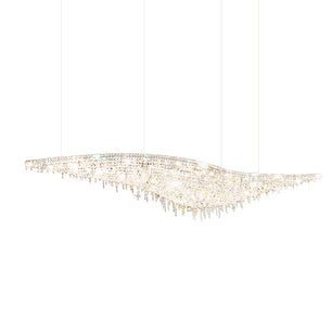 Leaves Crystal Chandelier