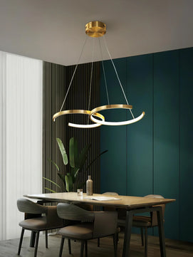 Double Rings Pendant Light