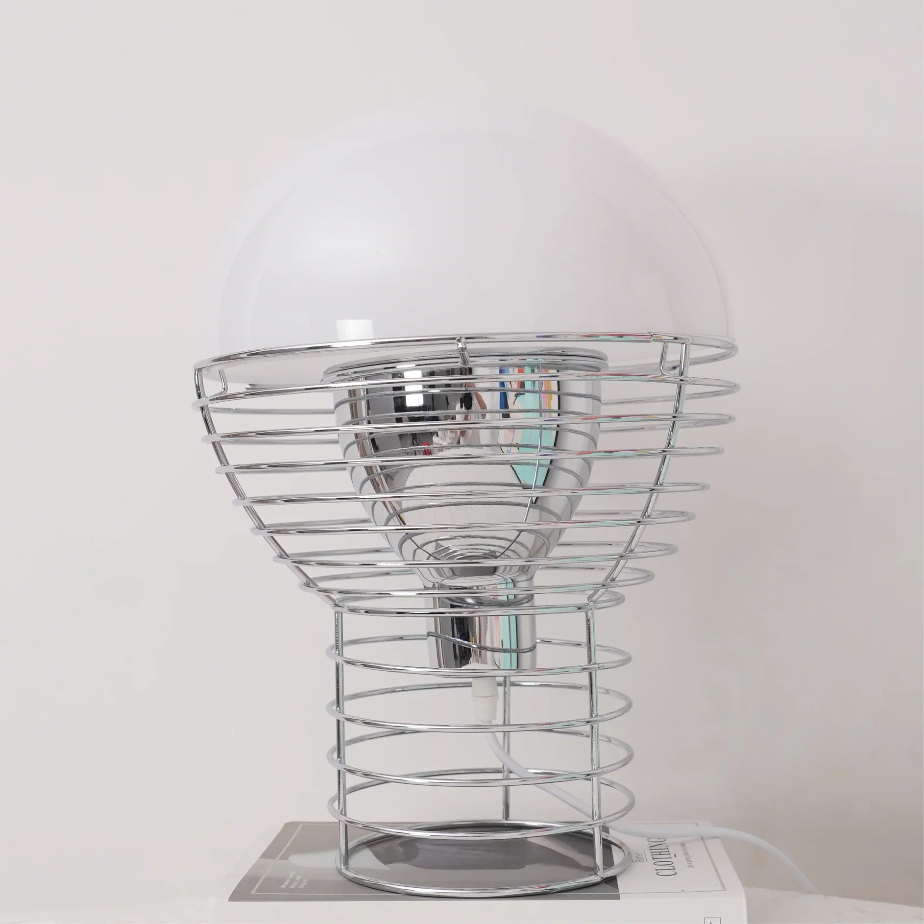 Wire Table Lamp