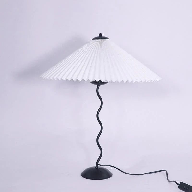 Pleated Table Lamp