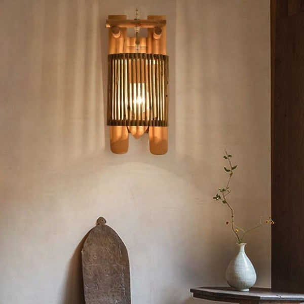 Art Bamboo Wall Lamp