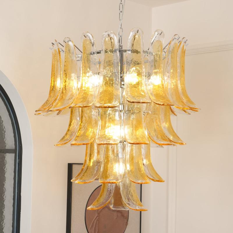 Murano Petal Chandelier