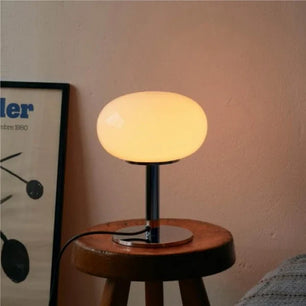 Minimalist Bauhaus Glass Table Lamp S22