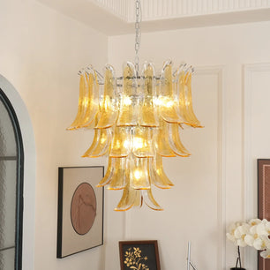 Murano Petal Chandelier