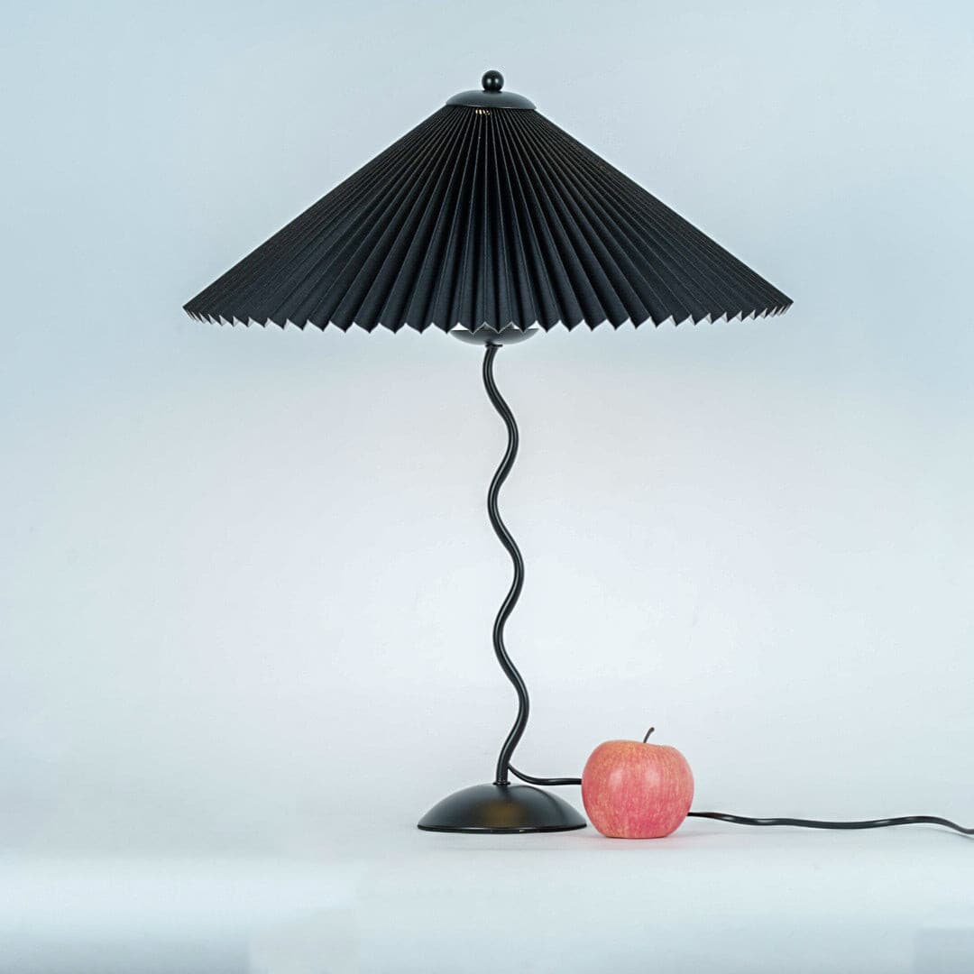 Pleated Table Lamp