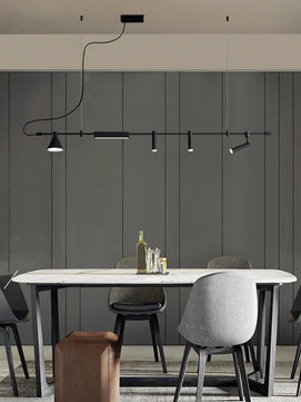 Horizontal Linear LED Pendant Lamp