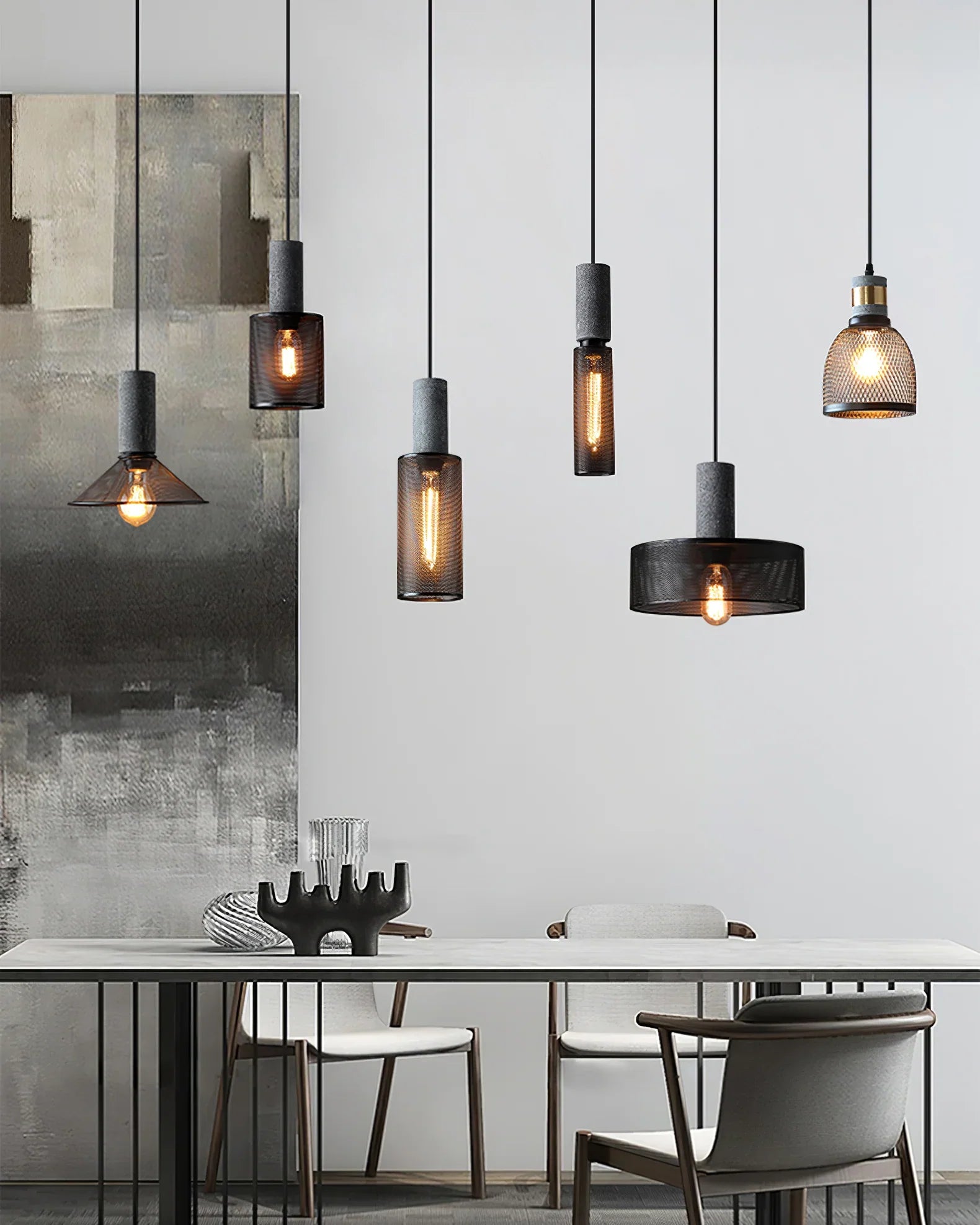 Concrete Industry Pendant Lamp