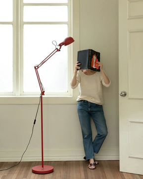 Kaiser Red Floor Lamp