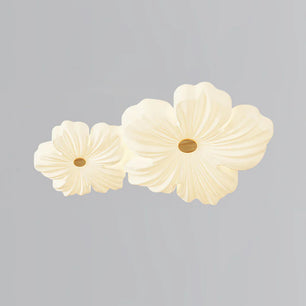 Cream Flower Ceiling Lamp