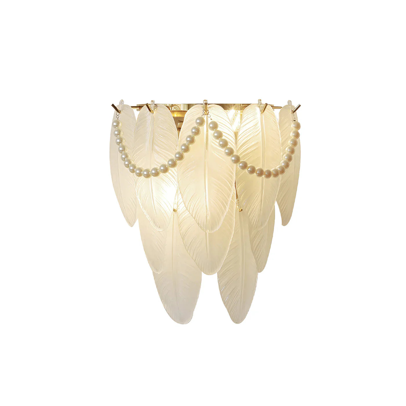 Feather Pearl Wall Lamp