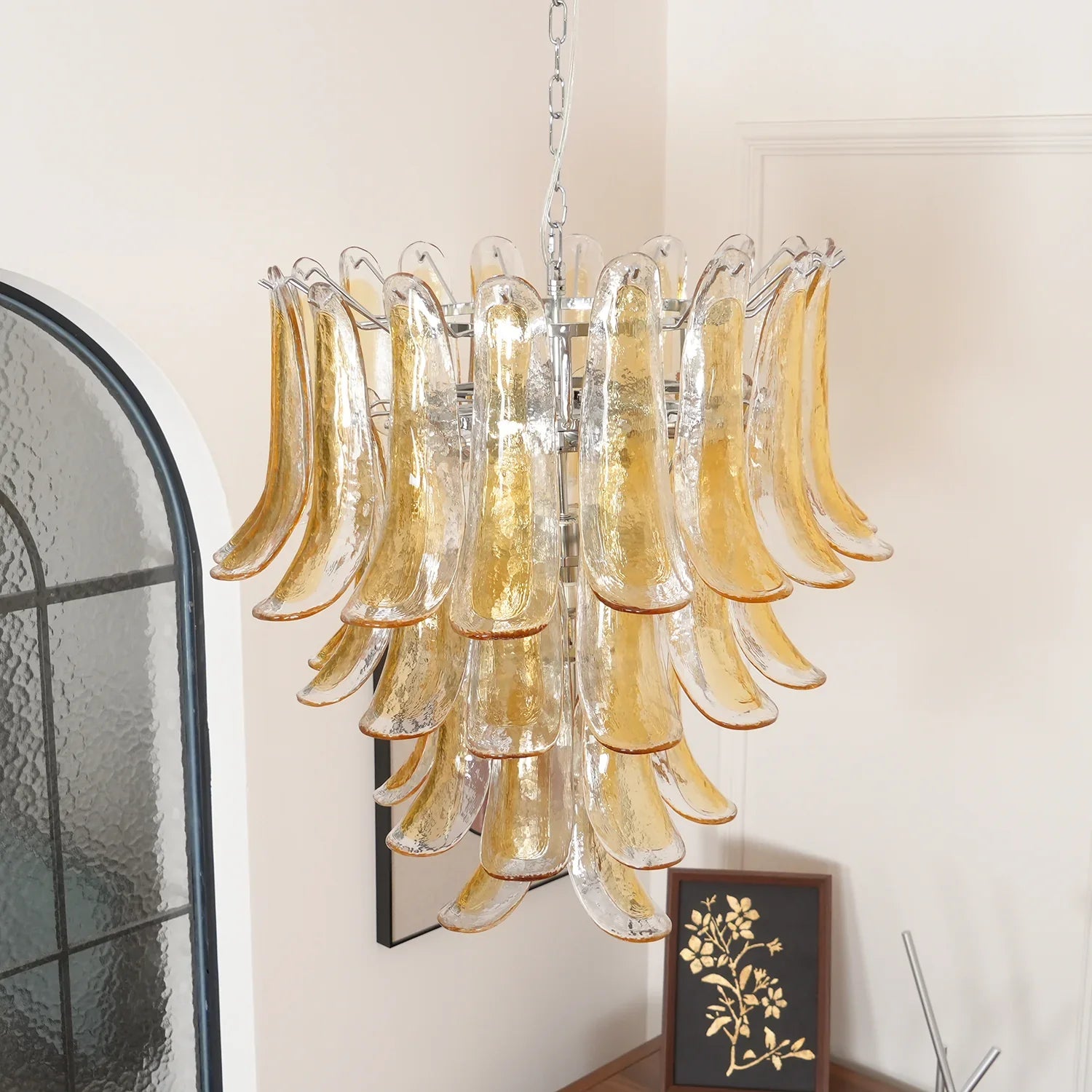 Murano Petal Chandelier