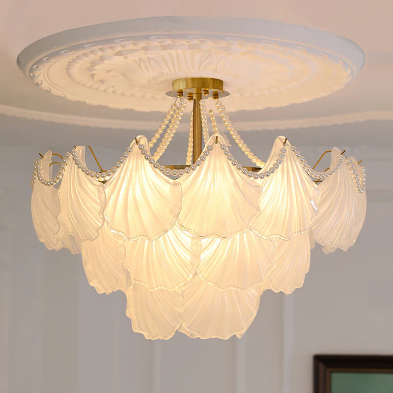 Scallop Shell Chandelier