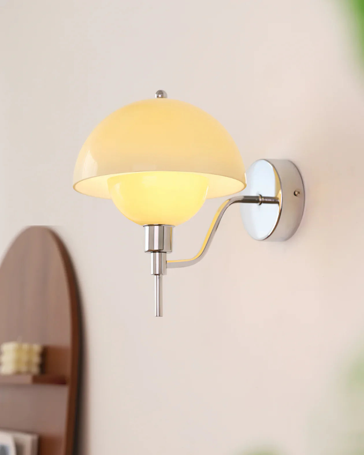 Anchored Orb Wall Lamp