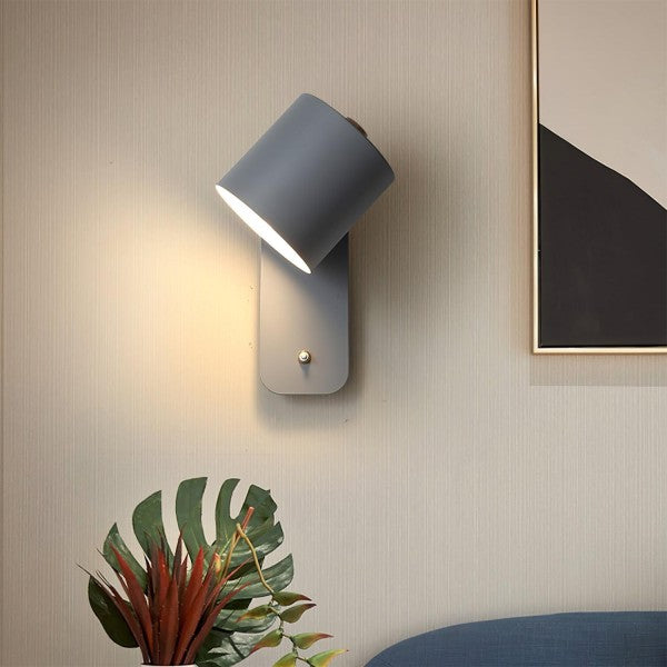 Rotatable Cylinder Wall Mounted Reading Light S02