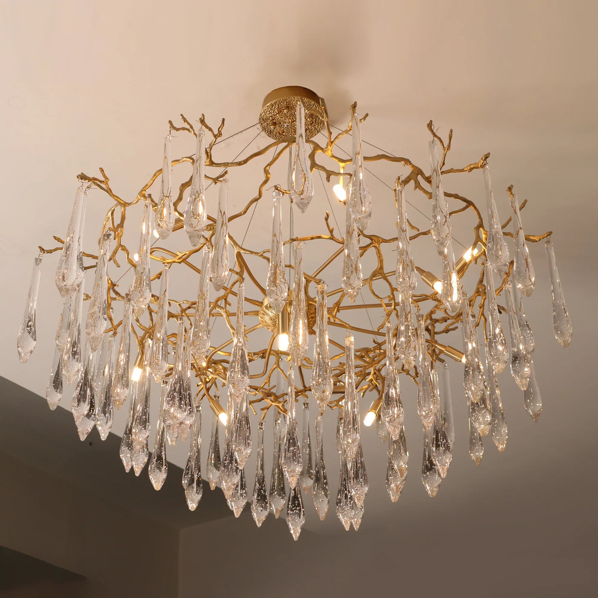 Branchs Brass Chandelier