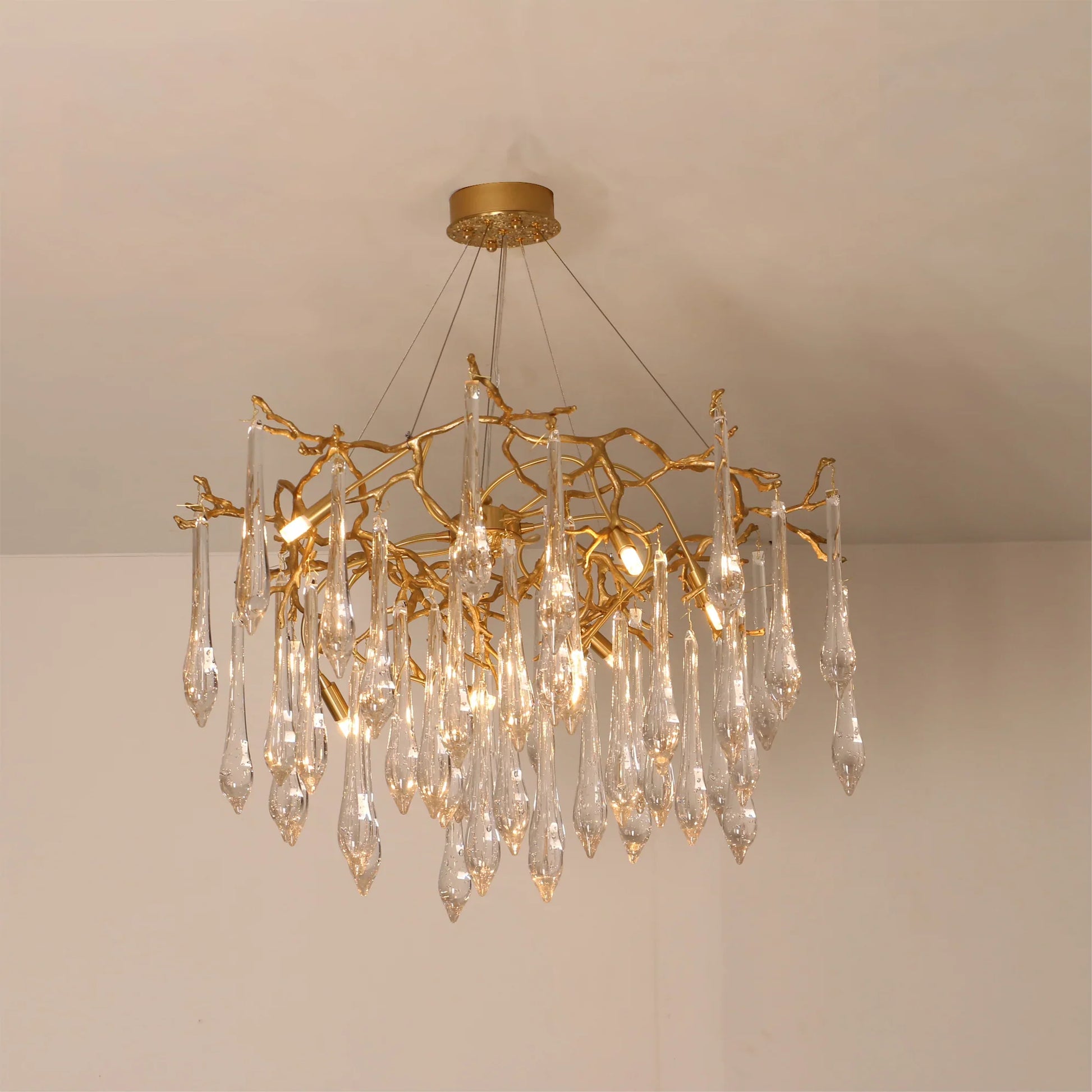 Branchs Brass Chandelier