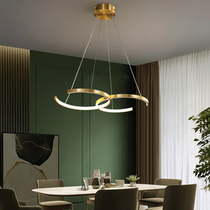 Double Rings Pendant Light