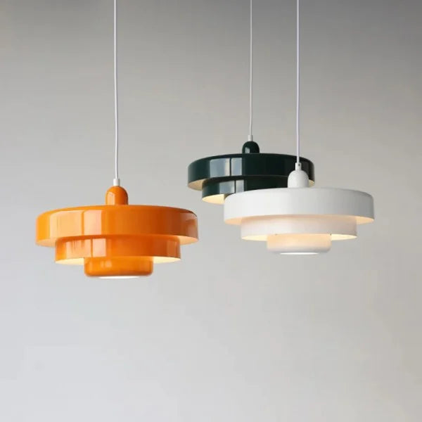 Triple Layer Disc Macaron Cake Pendant Lamp S103