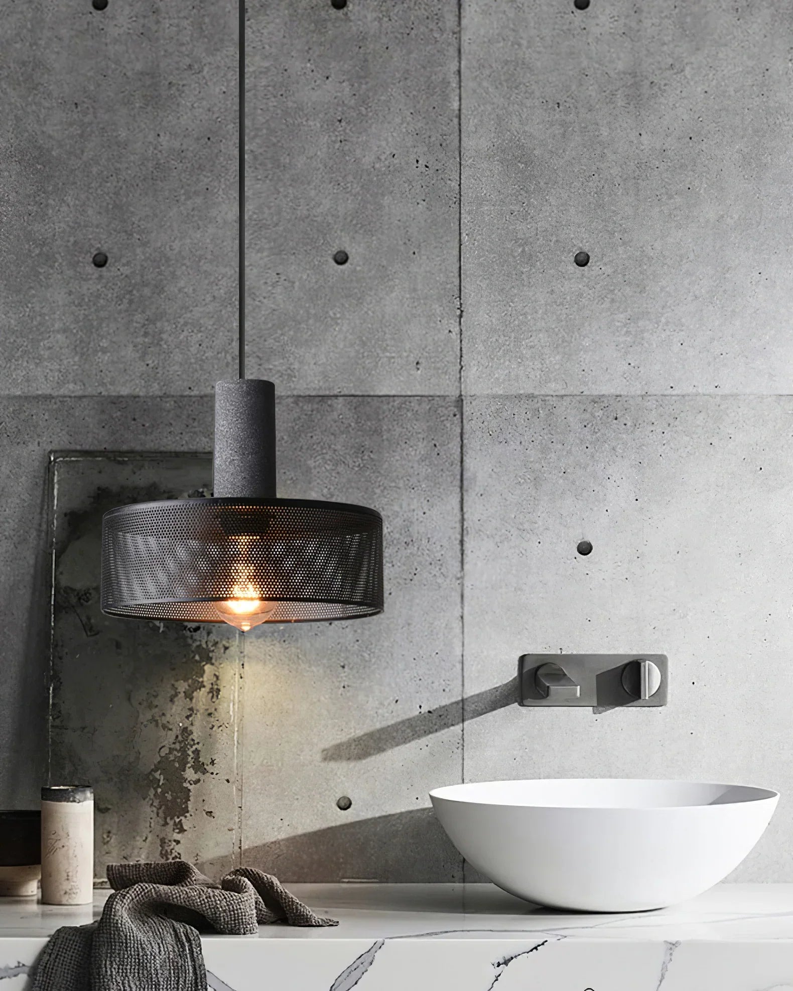 Concrete Industry Pendant Lamp