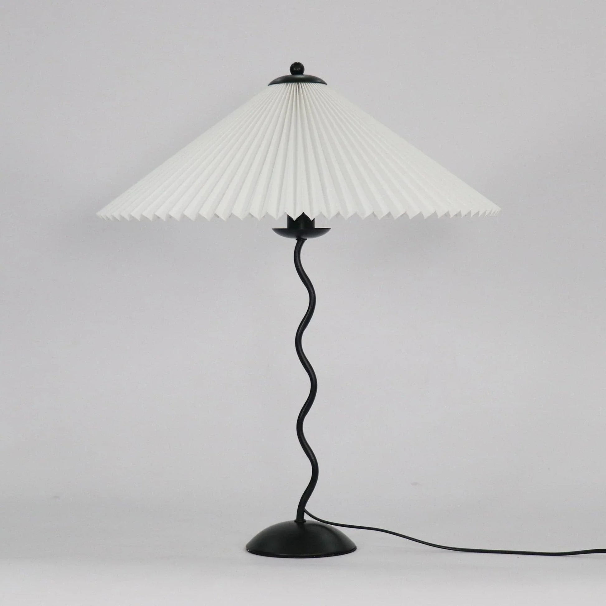 Pleated Table Lamp