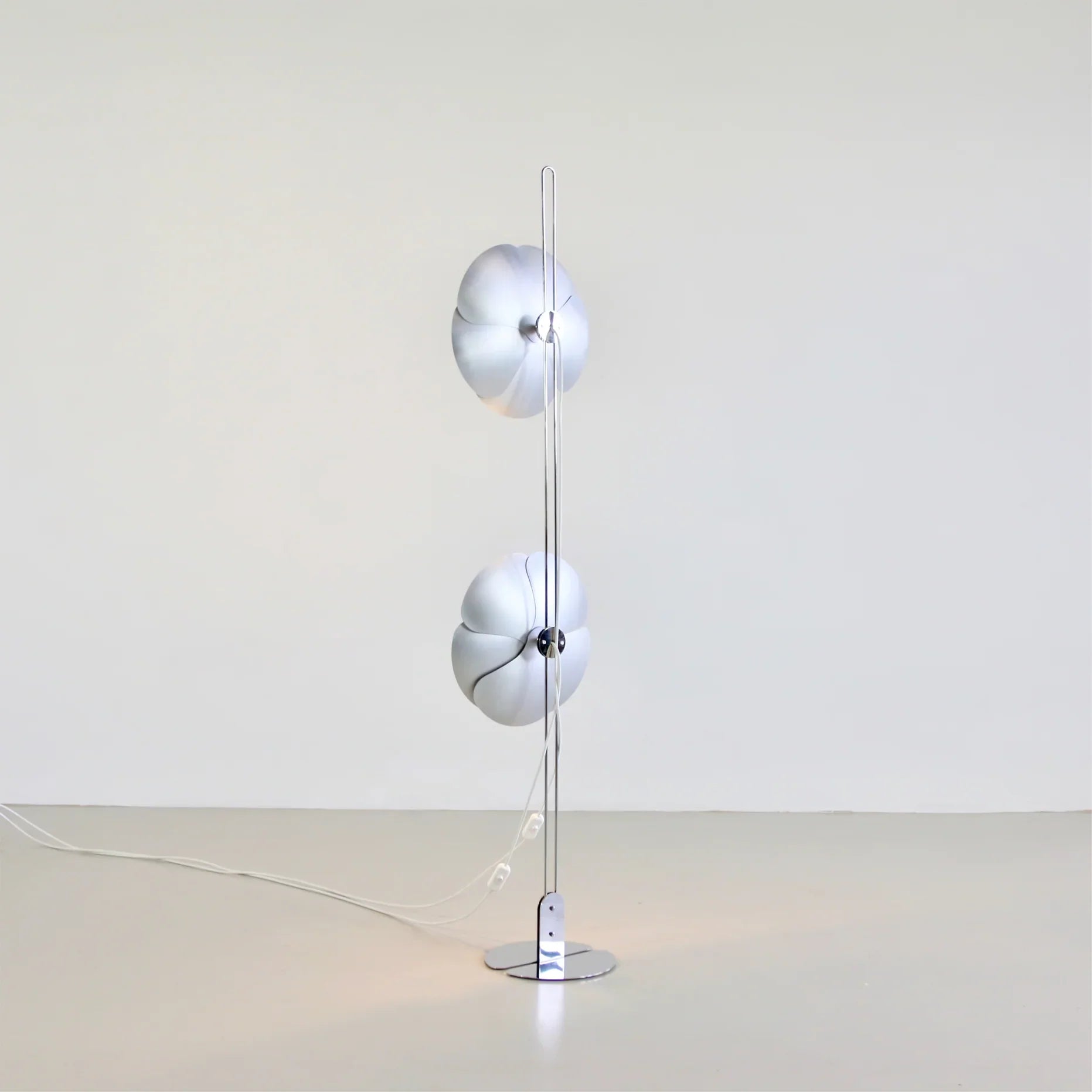 Flower Silver Floor Lamp