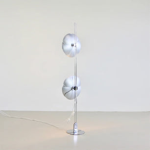 Flower Silver Floor Lamp