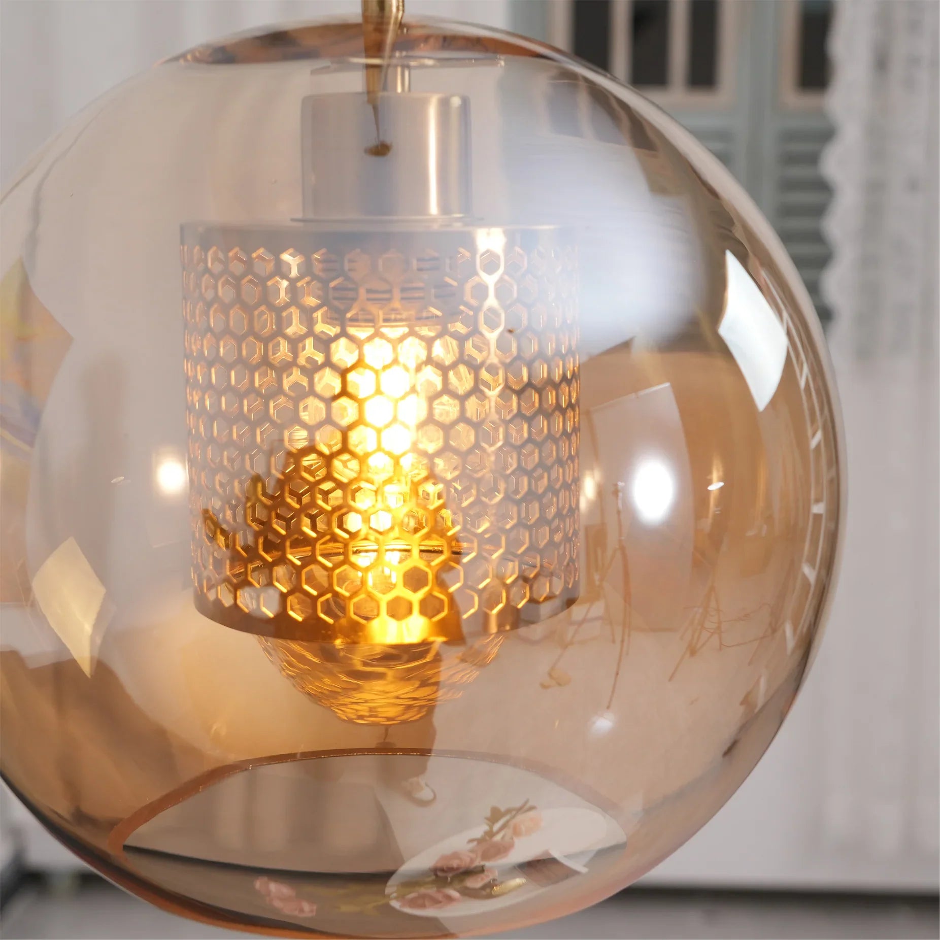 Chiswick Glass Pendant Light