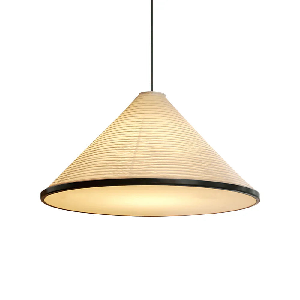 Cone Washi Pendant Light