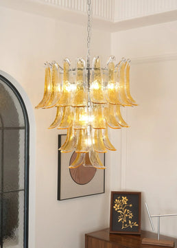 Murano Petal Chandelier