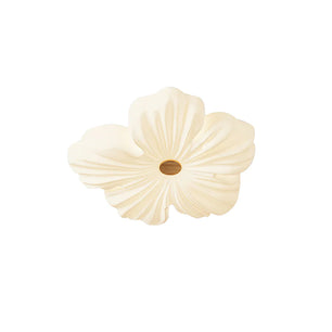 Cream Flower Ceiling Lamp