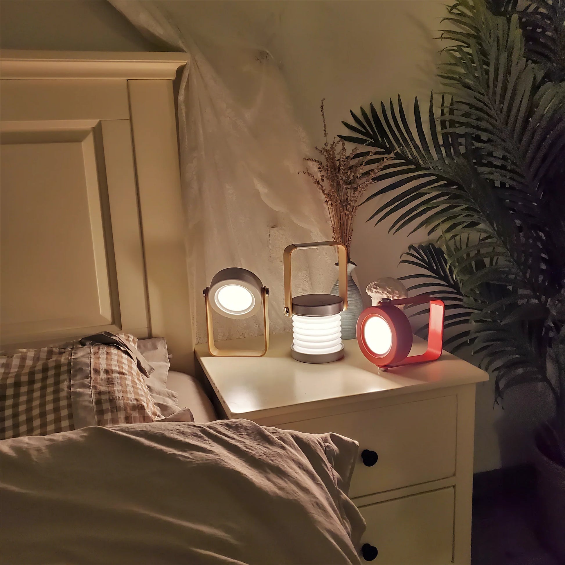 Portable Lantern Table Lamp