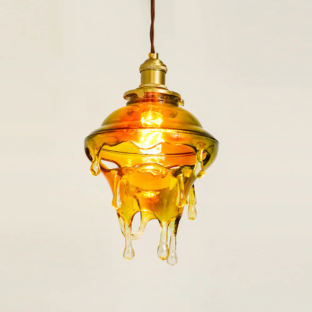 Water Droplets Resin Pendant Lamp