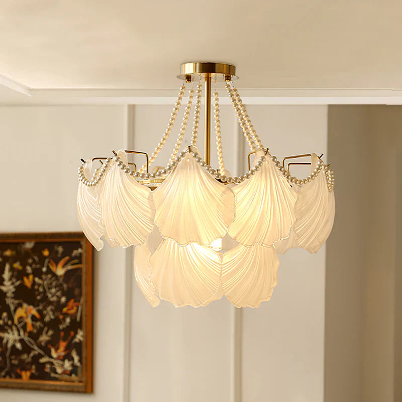 Scallop Shell Chandelier