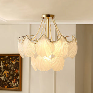 Scallop Shell Chandelier