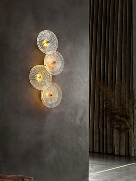 Lotus Leaves Wall Lamp