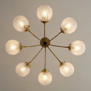 Retro Glass Ceiling Lamp