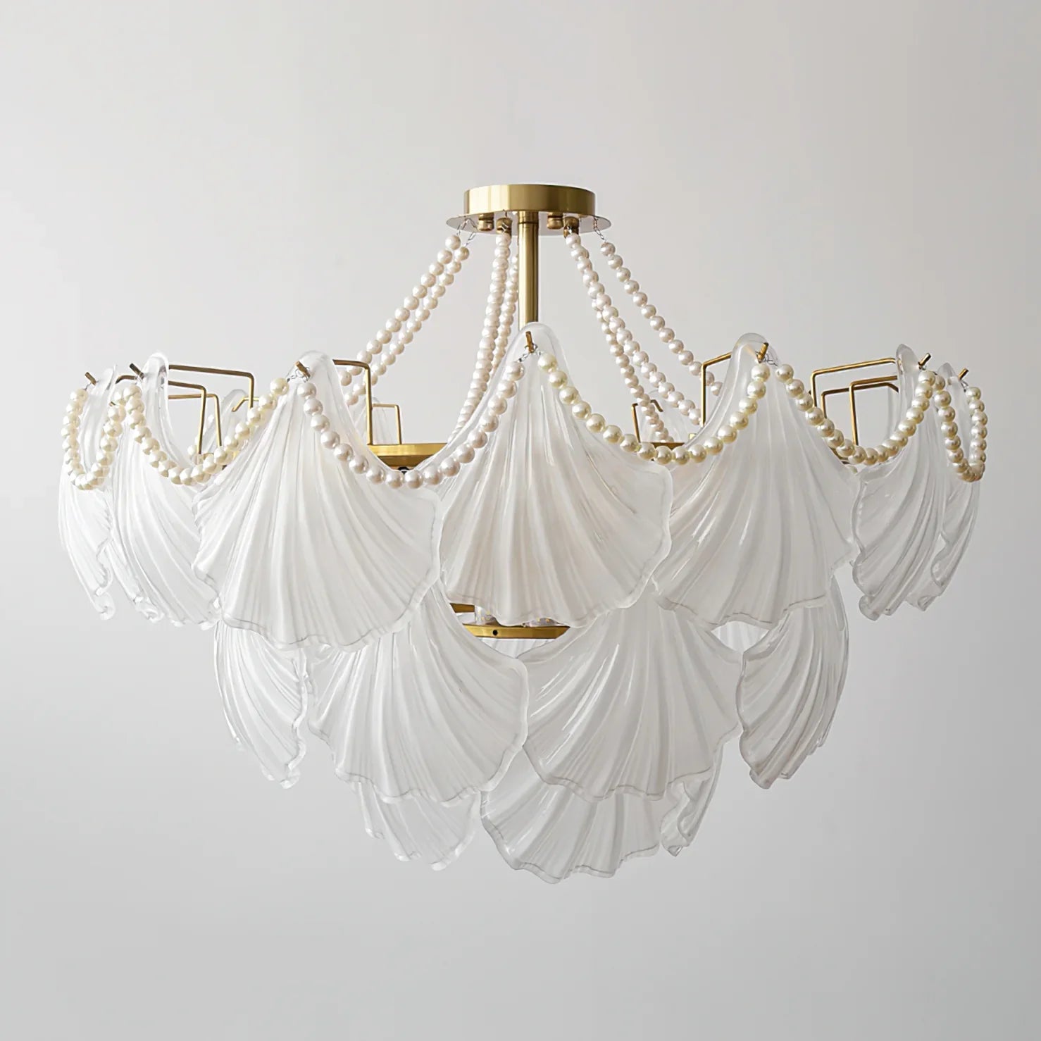 Scallop Shell Chandelier