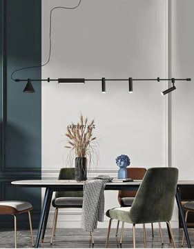 Horizontal Linear LED Pendant Lamp