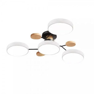 Nordic Branched Disc Metal Ceiling Lamp S117