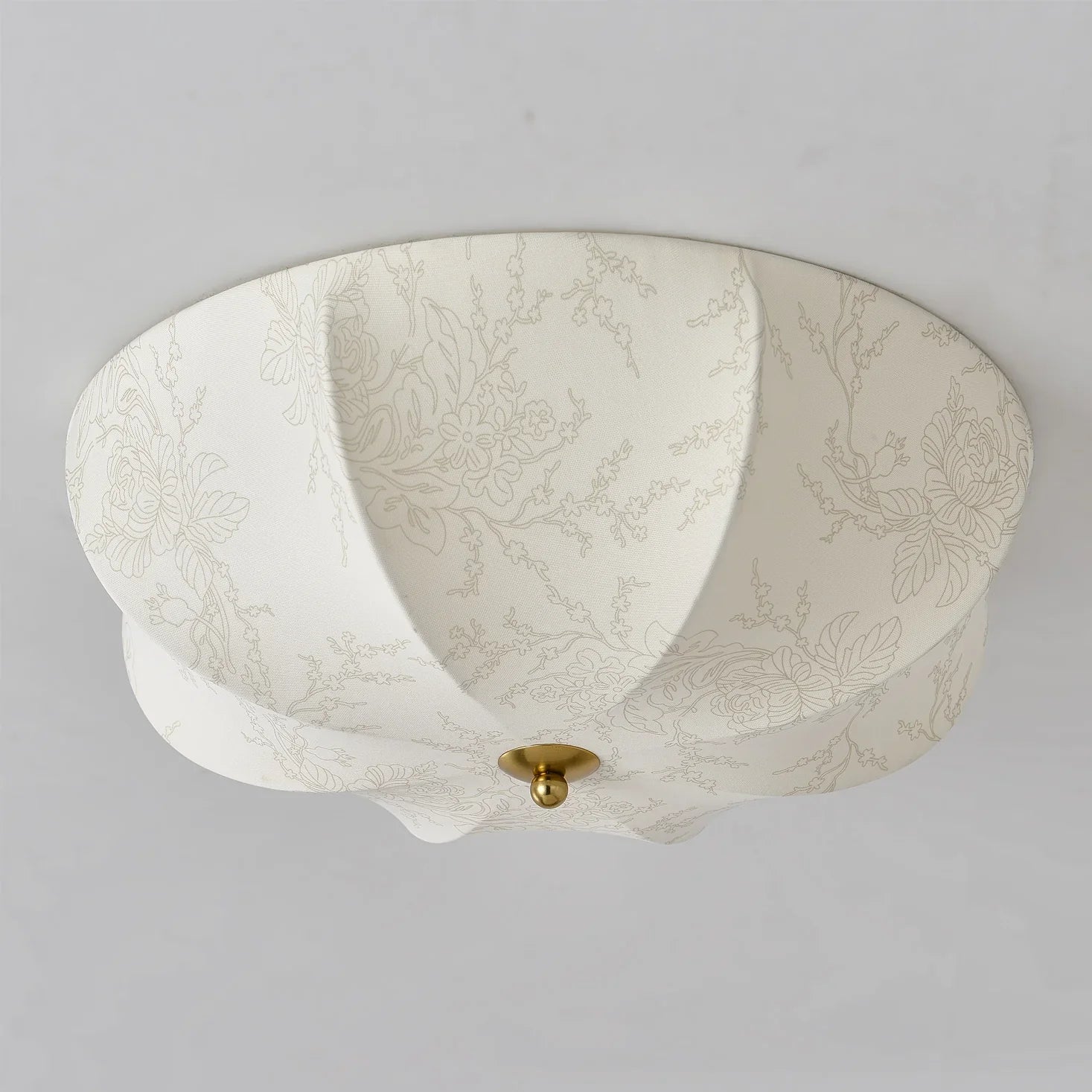 Orchid Fabric Ceiling Lamp