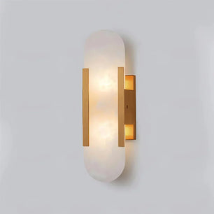 Geometric Harmony Alabaster Wall Lamp