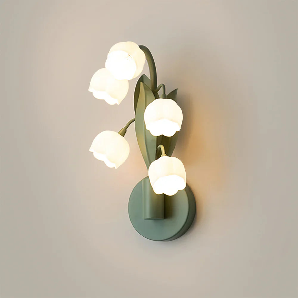 Bell Orchid Wall Lamp