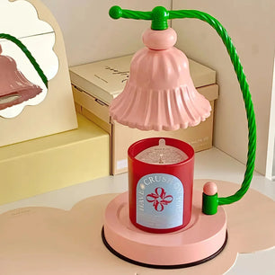 Pink Candle Table Lamp