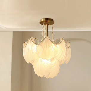 Scallop Shell Chandelier