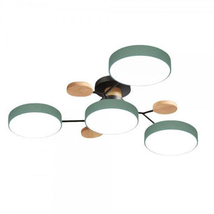 Nordic Branched Disc Metal Ceiling Lamp S117