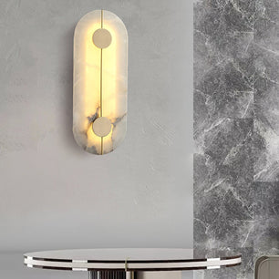 Artistic Alabaster Wall Lamp