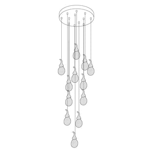 Leo Bubble Chandelier