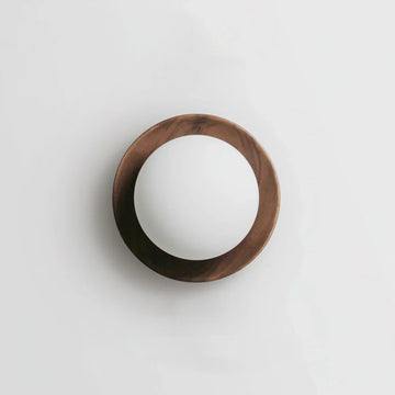 Walnut color + White