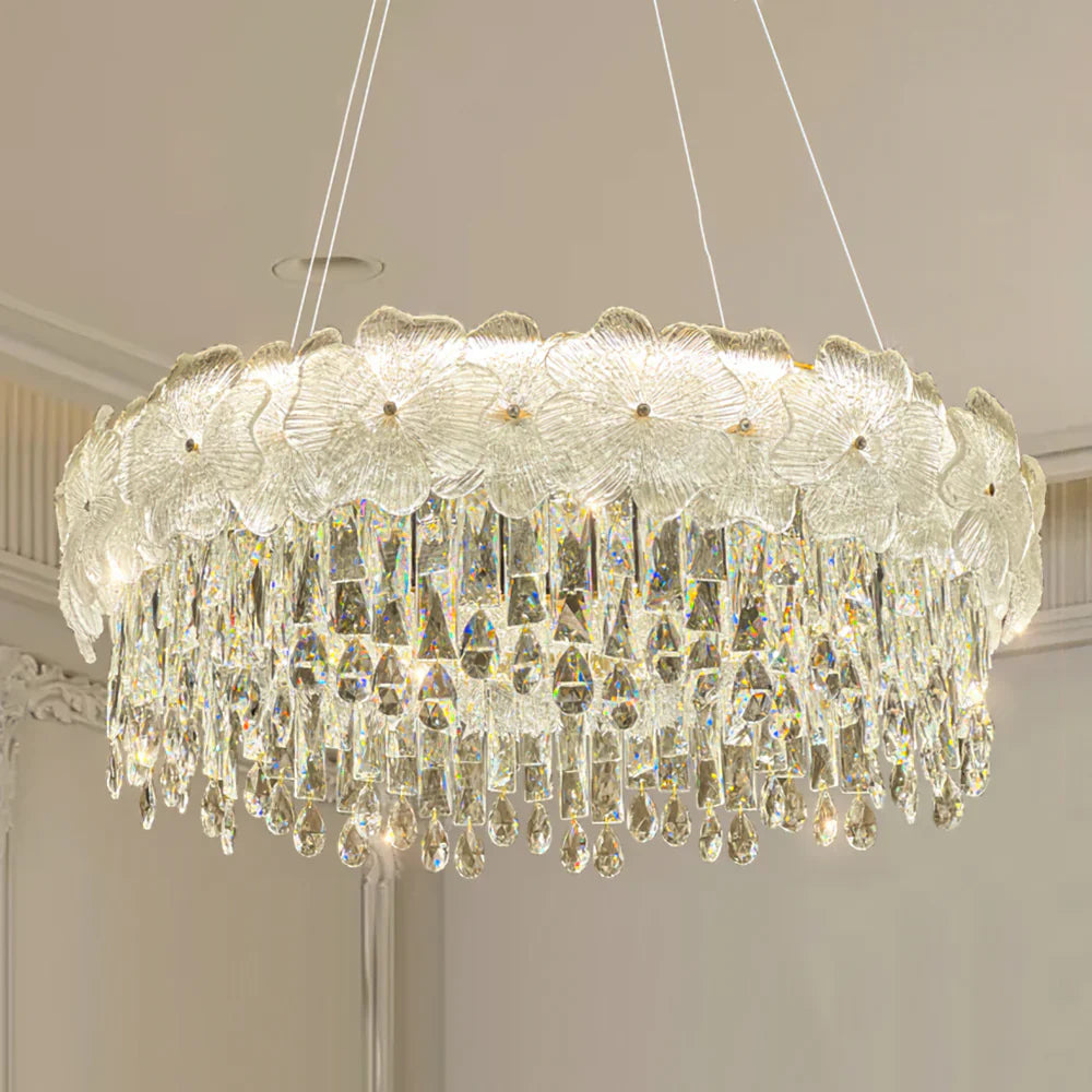 Atlas Crystal Chandelier